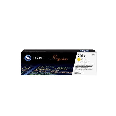 HP 201X High Yield Yellow Original LaserJet Toner Cartridge (CF402X)