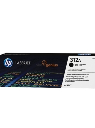 HP 312A Black Original LaserJet Toner Cartridge (CF380A)