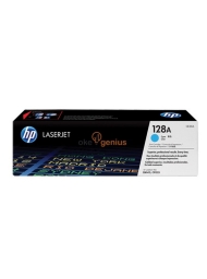 HP Original Toner Cartridge LaserJet 128A - CE321A - Cyan