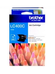 BROTHER Cyan Ink Cartridge [LC-400 C] 