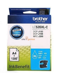 BROTHER Cyan Ink Catridge [LC-535XL-C] 