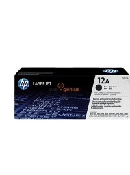 HP 12A Black Original LaserJet Toner Cartridge (Q2612A)
