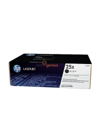 HP 25X High Yield Black Original LaserJet Toner Cartridge (CF325X)