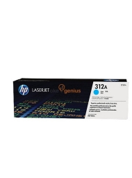 HP 312A Cyan Original LaserJet Toner Cartridge (CF381A)