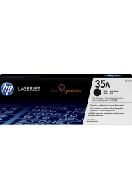HP 35A Black Original LaserJet Toner Cartridge (CB435A)