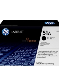 HP 51A Black Original LaserJet Toner Cartridge (Q7551A)