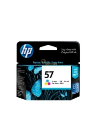 HP 57 Tri-color Original Ink Cartridge (C6657AA)