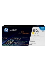 HP 650A Yellow Original LaserJet Toner Cartridge (CE272A)