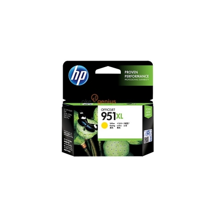 HP 951XL High Yield Yellow Original Ink Cartridge (CN048AA)