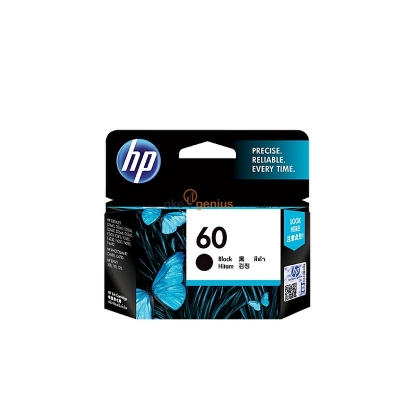HP Ink Cartridge CC640WA 60- Regular- Hitam