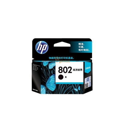 HP Ink Cartridge CH561ZZ 802- Small- Hitam