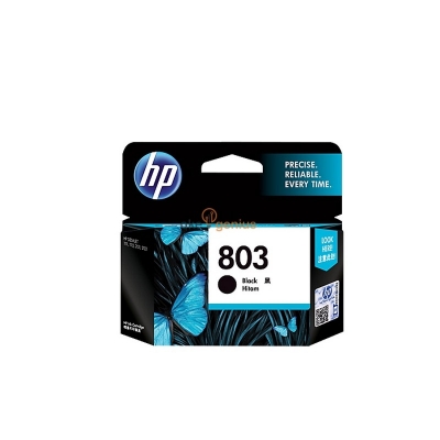 HP Ink Cartridge F6V21AA 803- Regular- Hitam