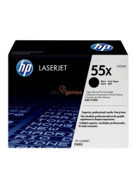 HP Original High Yield Toner Cartridge LaserJet 55X - CE255X - Hitam