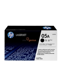 HP Original Toner Cartridge LaserJet 05A - CE505A - Hitam