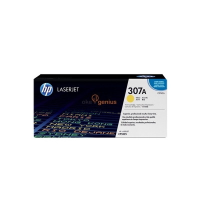 HP Original Toner Cartridge LaserJet 307A - CE742A - Kuning