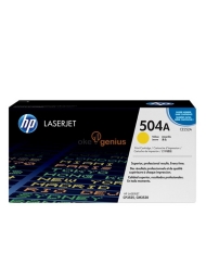 HP Original Toner Cartridge LaserJet 504A - CE252A - Kuning