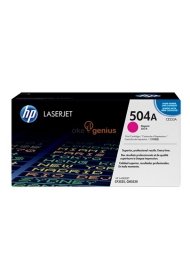 HP Original Toner Cartridge LaserJet 504A - CE253A - Magenta