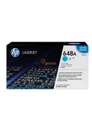 HP Original Toner Cartridge LaserJet 648A - CE261A - Cyan