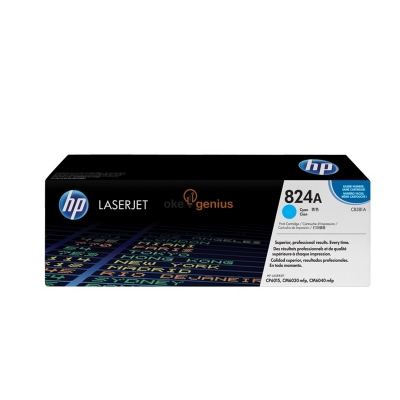 HP Original Toner Cartridge LaserJet 824A - CB381A - Cyan