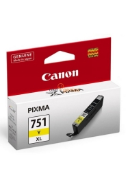 Canon Ink Cartridge CLI-751 Yellow XL