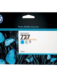 HP 727 130-ml Cyan Ink Cartridge [B3P19A]