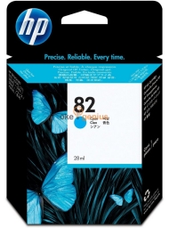 HP 82 CYAN INK CARTRIDGE [C4911A]