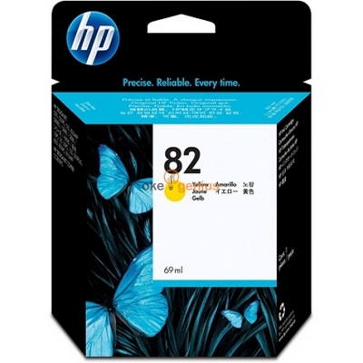 HP 82 YELLOW INK CARTRIDGE [C4913A]