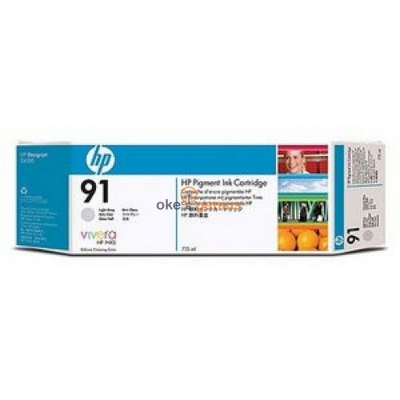 HP 91 PIGMENT 775-ML LIGHT GREY INK CARTRIDGE  [C9466A]