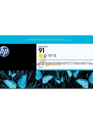 HP 91 PIGMENT 775-ML YELLOW INK CARTRIDGE   [C9469A]