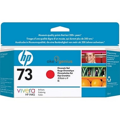 HP 73 CHROMATIC RED INK CARTRIDGE [CD951A]