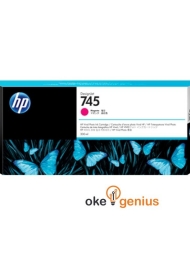 HP 745 300-ml Magenta Ink Cartridge [F9K01A]