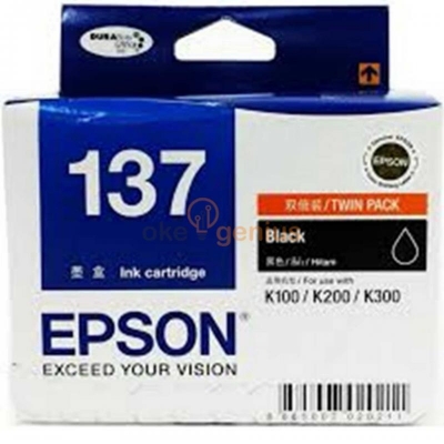 Black Ink Cartridge [C13T137193]