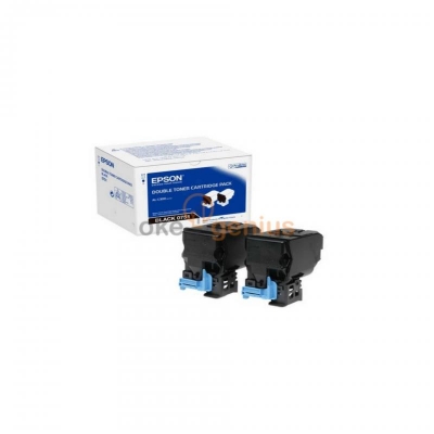 DOUBLE TONER CARTRIDGE PACK (BLACK) [C13S050751]