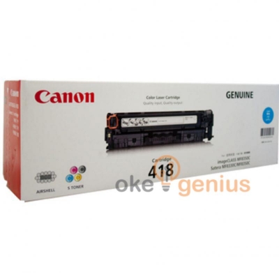 Toner Cartridge 418 Cyan