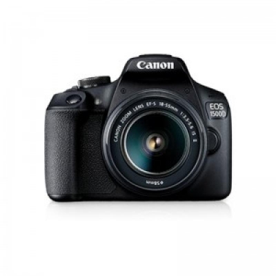 Canon EOS 1500D with lens 18-55mm IS II