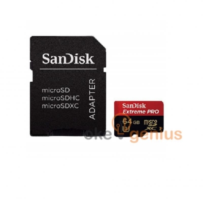 Extreme Pro microSDHC 64GB