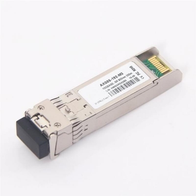 10GBASE-SR, SFP+ optic (LC), target range 300m over MMF