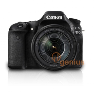 Digital EOS 80D with Lens EF-S18-135 IS USM WiFi [EOS80DL135]
