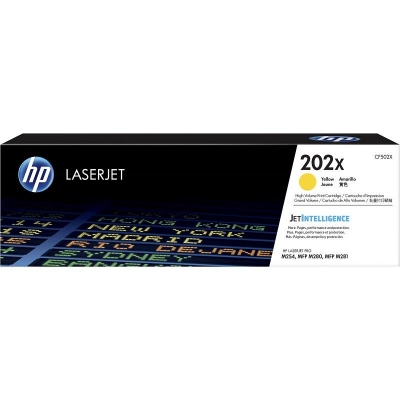 202X Yellow LaserJet Toner Cartridge - CF502X