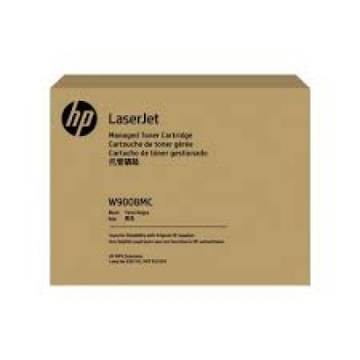 Black Managed LJ Toner Cartridge - W9008MC