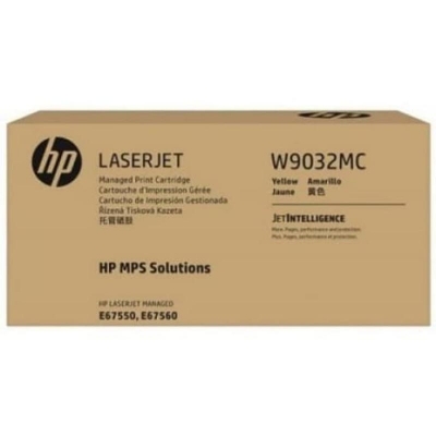 Yellow Managed LaserJet Toner Cartridge - W9032MC