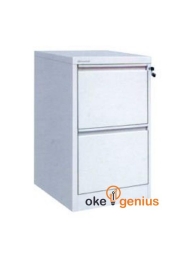 File Cabinet 2 Drawer Beige
