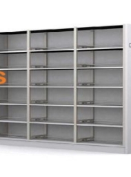 Fixed Mobile Filling Cabinet 3 Bays