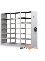 Mobile Filling Cabinet 3 Bays W/O Door