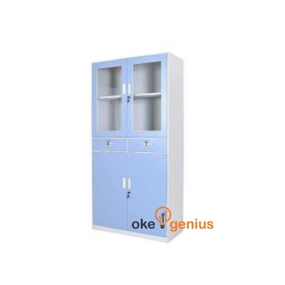 File Cabinet With Drawer Swing Blue