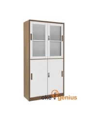File Cabinet Sliding 40X90X185Cm 4 Doors