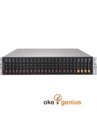 SuperServer 2049U-TR4 (4x P4X-CLX6230-SRF8W, 16x 32GB DDR4, 4x 960GB, SATA)