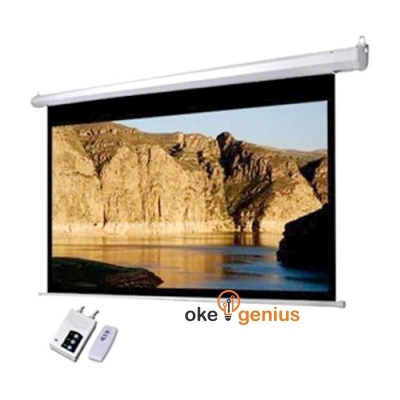 Motorized Screen 216X268cm (120