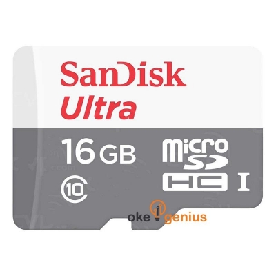 Micro SDHC 16GB Class 10 UHS-I