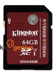 SDHC/SDXC 64 GB UHS-I U3